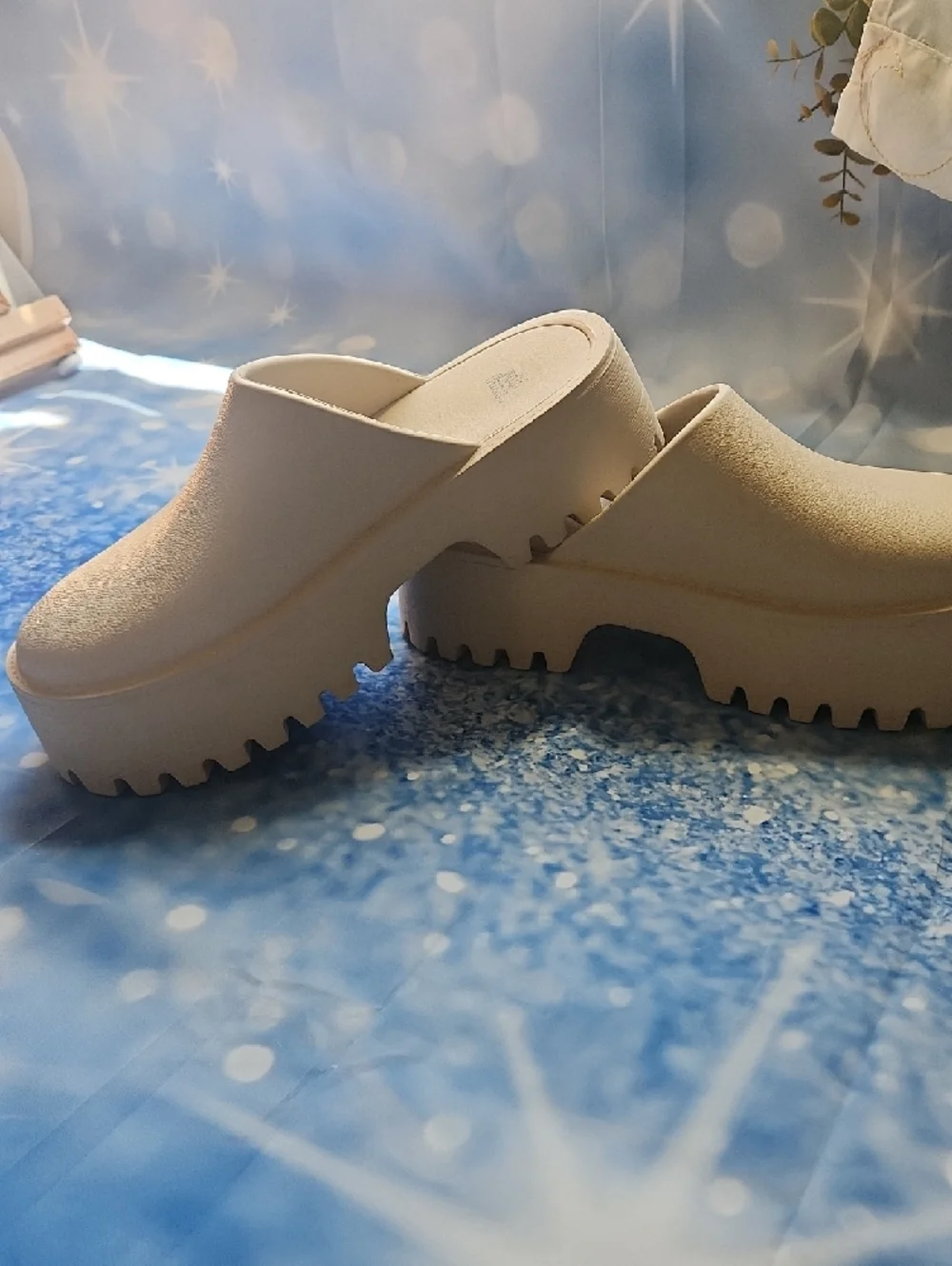 wild fable Cream Colored Slip-On Women's Mules - Picture 4 of 8